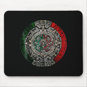 Alfombrilla De Ratón Piedra del Sol Calendario Azteca Arte Mexicano Tal