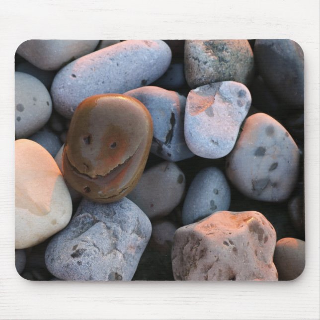 Alfombrilla De Ratón Piedra facial (Frente)