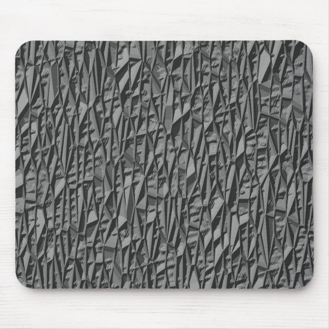 Alfombrilla De Ratón Piedra geométrica (Frente)