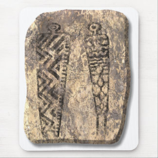 Alfombrilla De Ratón Piedra masculina del gráfico