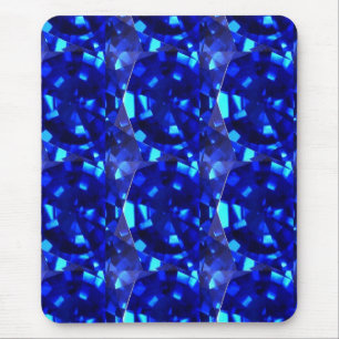 Alfombrilla De Ratón piedra preciosa azul