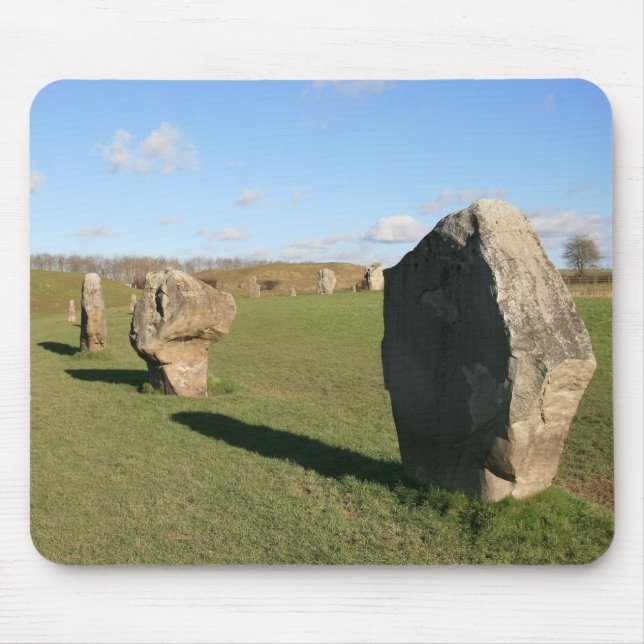 Alfombrilla De Ratón Piedras de Avebury (Frente)