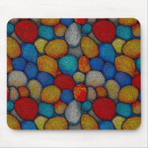 Alfombrilla De Ratón Piedras decorativas multicolores