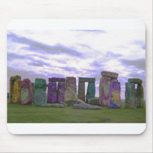 Alfombrilla De Ratón Piedras psicodélicas