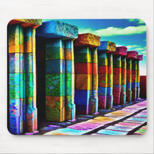Alfombrilla De Ratón Piedras psicodélicas