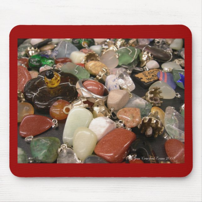 Alfombrilla De Ratón Piedras y brazaletes (Frente)