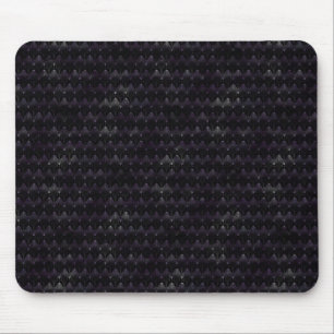 Alfombrilla De Ratón Piel extranjera cristalina púrpura