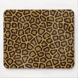 Alfombrilla De Ratón Piel Mousepad del leopardo
