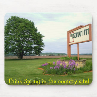 Alfombrilla De Ratón Piense la primavera - cojín de ratón
