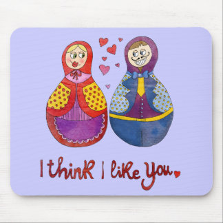 Alfombrilla De Ratón Pienso que tengo gusto de usted