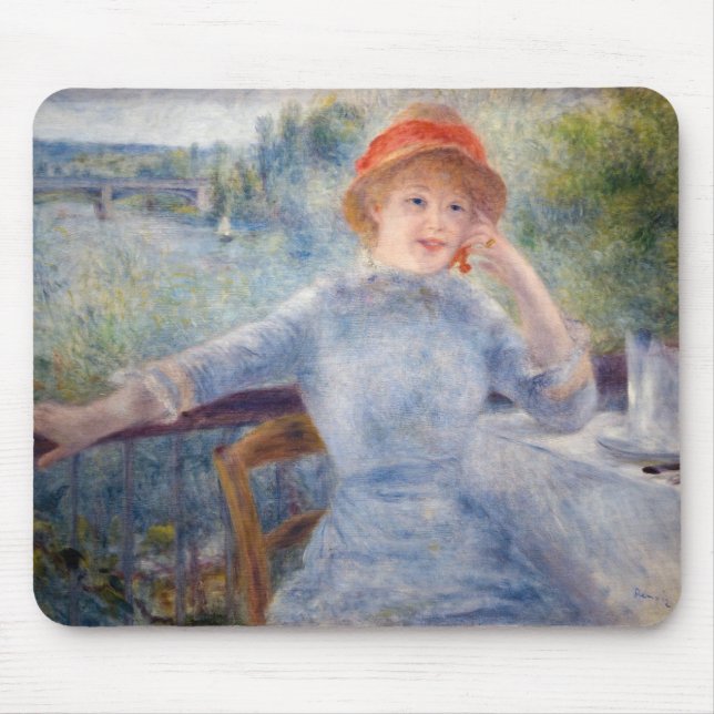 Alfombrilla De Ratón Pierre Auguste Renoir - Alphonsine Fournaise (Frente)