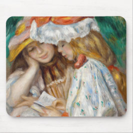 Alfombrilla De Ratón Pierre-Auguste Renoir - Dos Chicas leyendo