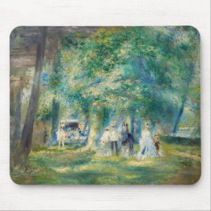 Alfombrilla De Ratón Pierre-Auguste Renoir - La Fiesta en Saint-Cloud