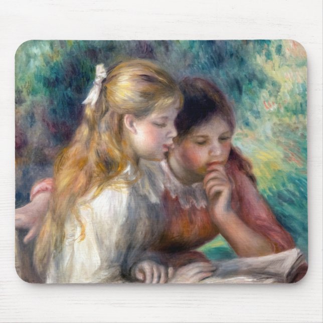 Alfombrilla De Ratón Pierre-Auguste Renoir - La lectura (Frente)