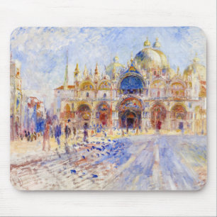 Alfombrilla De Ratón Pierre-Auguste Renoir - Venecia, Piazza San Marco