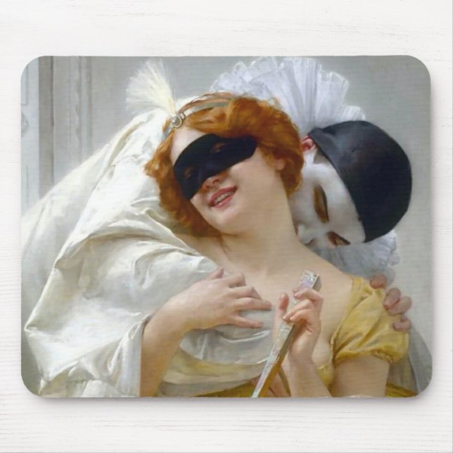 Alfombrilla De Ratón Pierrot and Columbine - Guillaume Seignac (Frente)