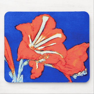 Alfombrilla De Ratón Piet Mondrian - Pintura floral de arte fino Amaryl