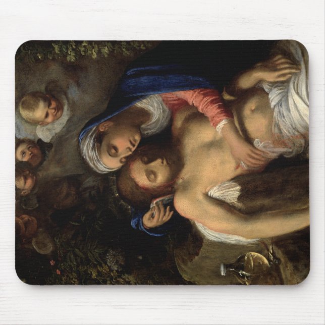 Alfombrilla De Ratón Pietà (María y Jesús) (por Adam Elsheimer) (Frente)
