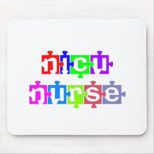 ALFOMBRILLA DE RATÓN PIEZA DE NICU NURSE PUZZLE