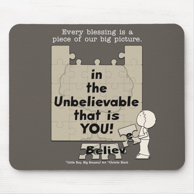 Alfombrilla De Ratón Pieza del panorama general (Frente)