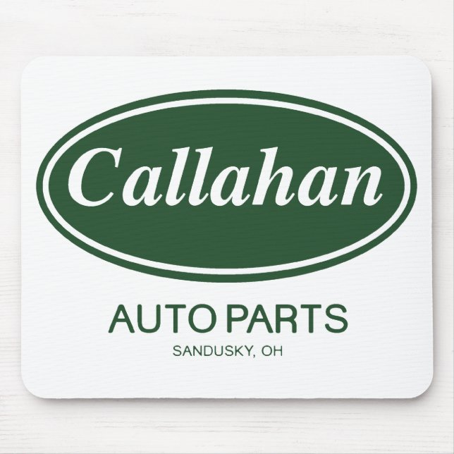 Alfombrilla De Ratón Piezas de automóvil de Callahan (Frente)
