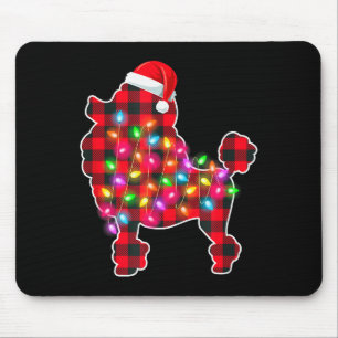 Alfombrilla De Ratón Pijama de luces de Navidad de perro Odle de Buffal