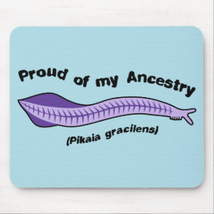 Alfombrilla De Ratón Pikaia - orgulloso de mi ascendencia Mousepad