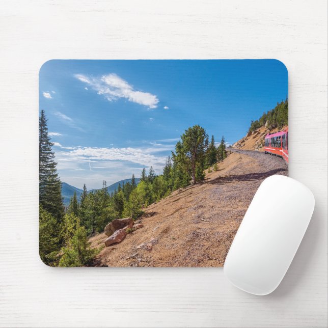 Alfombrilla De Ratón Pikes Peak Train Riad Mousepad (Con ratón)