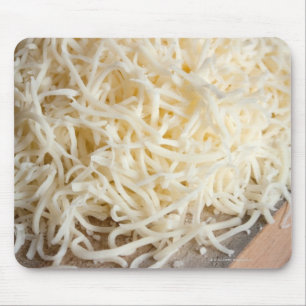 Alfombrilla De Ratón Pila de queso fresco de la mozzarella