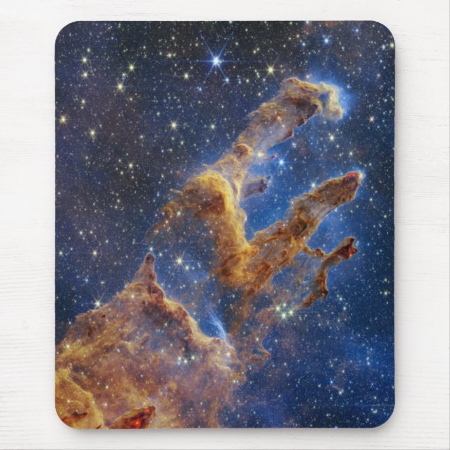 Alfombrilla De Ratón Pilares de la creación Eagle Nebula Webb Telescopi (Frente)