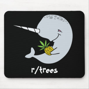 Alfombrilla De Ratón Piña Mousepad de Narwhal