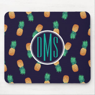 Alfombrilla De Ratón Piñas en monograma de la marina de guerra el  