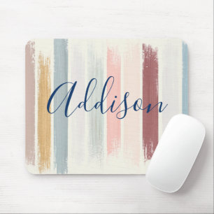 Alfombrilla De Ratón Pinceladas de pastel personalizadas 