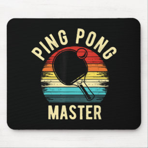 Alfombrilla De Ratón PingPong retro vintage