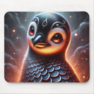 Alfombrilla De Ratón Pingüino africano moderno | Anime Mousepad