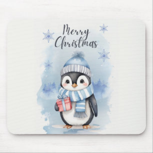 Alfombrilla De Ratón Pingüino Cute 2