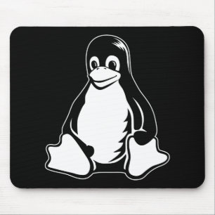 Alfombrilla De Ratón Pingüino de Tux - (Linux, Open Source, Copyleft,