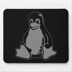 Alfombrilla De Ratón Pingüino de Tux - (Linux, Open Source, Copyleft,