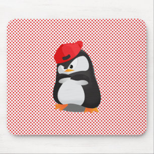 Alfombrilla De Ratón Pingüino enojado de Hip Hop