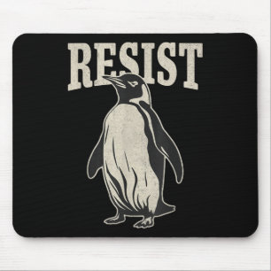 Alfombrilla De Ratón Pingüino gracioso resiste a los pingüinos de Guay