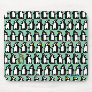 Alfombrilla De Ratón Pingüino Mousepad