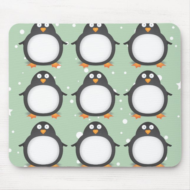 Alfombrilla De Ratón Pingüino Rey (Frente)