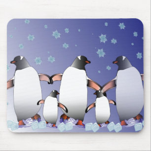 Alfombrilla De Ratón Pingüinos