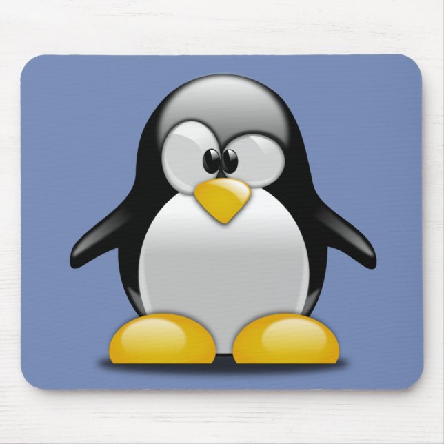 Alfombrilla De Ratón Pingüinos lindos del personalizar (Frente)