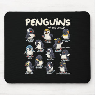 Alfombrilla De Ratón Pingüinos Pingüinos Animales del Amor Pingüino Mun