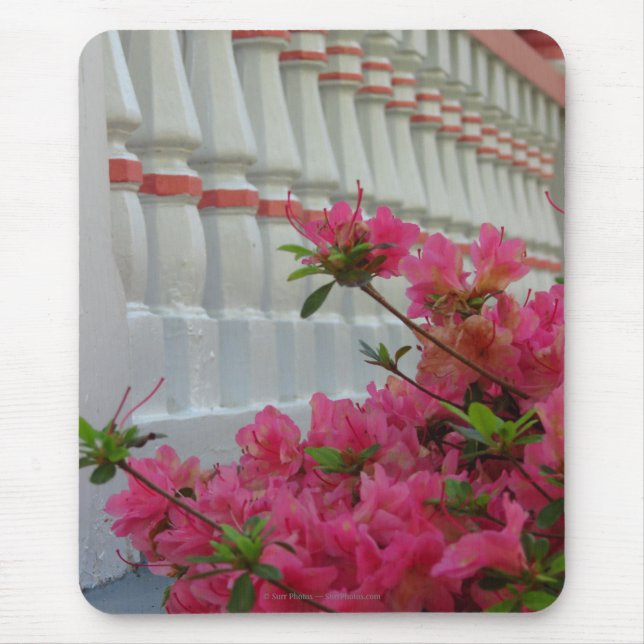 Alfombrilla De Ratón Pink Azaleas - Viñedo de Martha (Frente)
