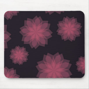 Alfombrilla De Ratón Pink, cool, trendy, modern flower abstraction
