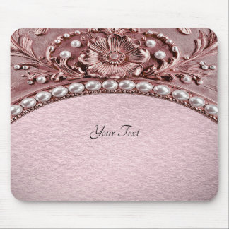 Alfombrilla De Ratón Pink Flower Mousepad