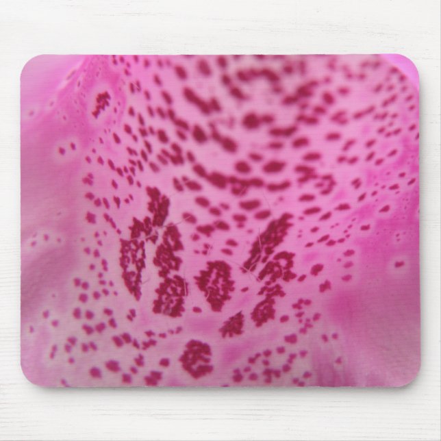 Alfombrilla De Ratón Pink Foxglove Petal Mousepad (Frente)