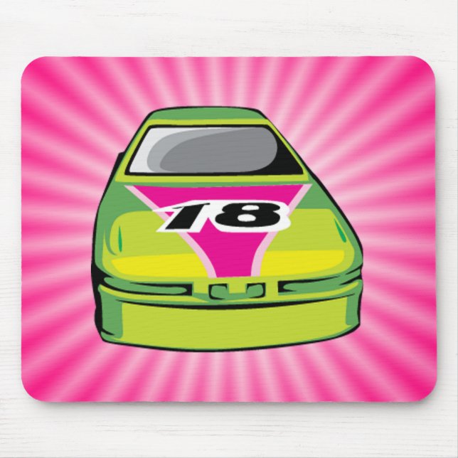Alfombrilla De Ratón Pink Nascar (Frente)